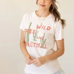 Nectar Clothing Featured Wild, Free & Beautiful Graphic Tee