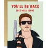 Party Mountian Paper Terminator Get Well Card By Party Mountain Paper Co. Home + Lifestyle