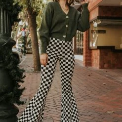 Sky To Moon Dream Big Checkered Pants Featured