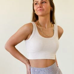 Nectar Clothing Keep It Crop Top Tops