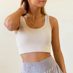 Nectar Clothing Keep It Crop Top Tops