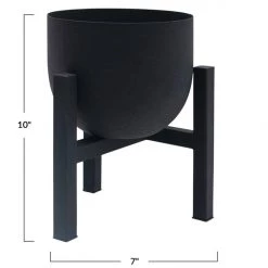 Bloomingville Home + Lifestyle Metal Planter Set