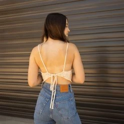 Miss Love Little Secret Crochet Crop Top Featured