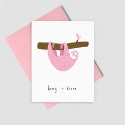 Hang In There Greeting Card By Talking Out Of Turn