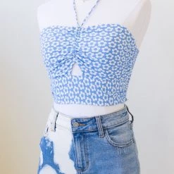 Nectar Clothing About Time Floral Halter Top Featured