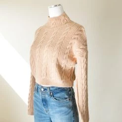 Nectar Clothing Featured About Me Cable Knit Sweater