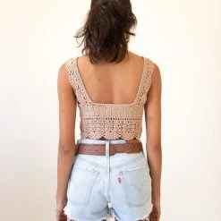 Nectar Clothing Love Affair Crochet Crop Top Featured