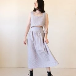 Final Touch Almost Home Sleeveless Crop Top