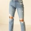 Nectar Denim Featured The Lilia Distressed Mom Jeans By Nectar Premium Denim