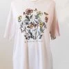 Nectar Clothing Floral Oversized Graphic Tee