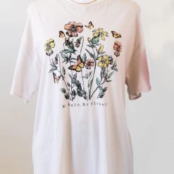 Nectar Clothing Floral Oversized Graphic Tee