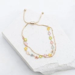 Fame Flower Double Bracelet