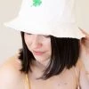 Fame Accessories Four Leaf Clover Bucket Hat