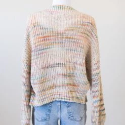 My Dreams Rainbow Knit Cardigan By For Good