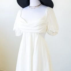 Nectar Clothing Featured Found Love Puff Sleeve Dress