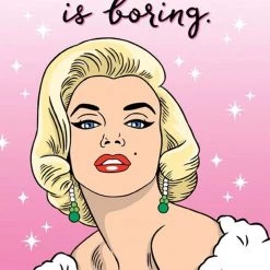 Normal Is Boring Greeting Card By The Found