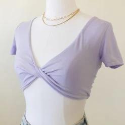 Nectar Clothing Without You Wrap Crop Top Featured