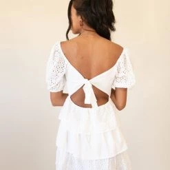 Lalavon Moving Up Eyelet Dress By For Good Featured