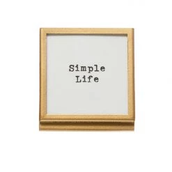 Creative Co-op Frame With Easel & Saying Home + Lifestyle