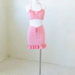 Nectar Clothing Can't Believe Terrycloth Mini Skirt Featured