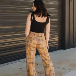 Nectar Clothing New Arrivals Out Loud Plaid Pants