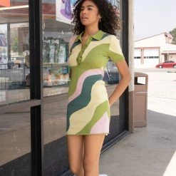 Nectar Clothing Featured No Complaints Swirl Knit Dress