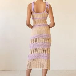 Nectar Clothing Distraction Knit Midi Dress Featured