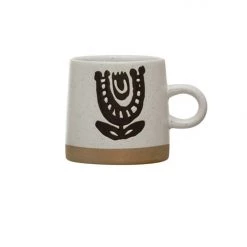 Bloomingville Abstract Stoneware Mugs Home + Lifestyle