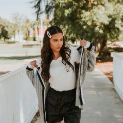 Promesa Featured Mess Around Faux Leather Shorts