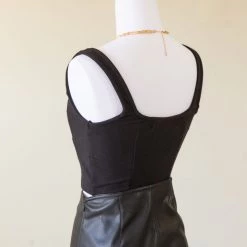 Papermoon Moving On Sleeveless Crop Top