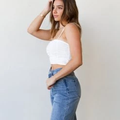 Nectar Clothing You & Me Crop Top Tops