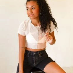 Le Lis California Girl Color Block Top