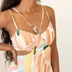 Nectar Clothing New Arrivals Confident Printed Cami Dress