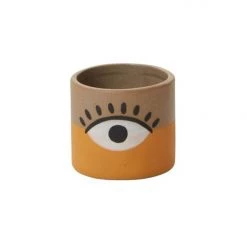 For Good Home + Lifestyle Eye Ceramic Pot