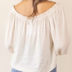 Millibon Standing There Mid Sleeve Top By For Good Featured