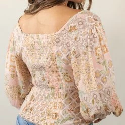 Millibon Featured Going Over Mid Sleeve Crop Top By For Good