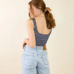 Cotton Candy Featured Cool It Front Twist Crop Top