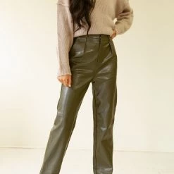 Emory Park My Way Faux Leather Pants By For Good