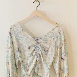 Millibon Featured Going Over Mid Sleeve Crop Top By For Good