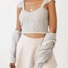 Promesa Shifting Gears Knit Crop Top Tops