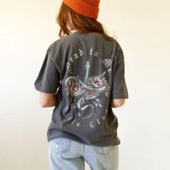 Nectar Featured Dead To Me Girls Club Snake Graphic Tee