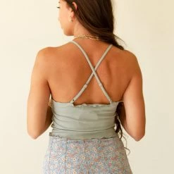 Papermoon Wishful Thinking Cami Crop Top Tops