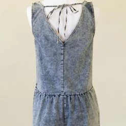 Promesa Radiate Love Denim Romper