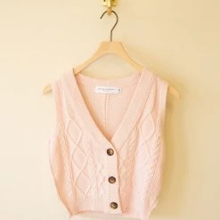 Papermoon Young Love Knit Sweater Vest Featured
