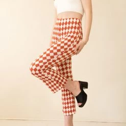 Audrey On Edge Diamond Pants Featured
