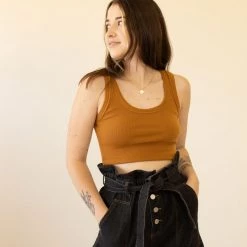 Nectar Clothing Keep It Crop Top Tops