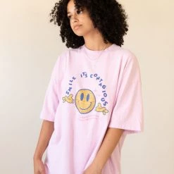 Bacon Lettuce Tomato Smile It's Contagious Graphic Tee