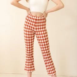 Audrey On Edge Diamond Pants Featured
