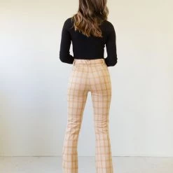 Orange International Feel Something Plaid Pants Featured