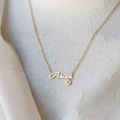Nectar Clothing Horoscope Necklaces